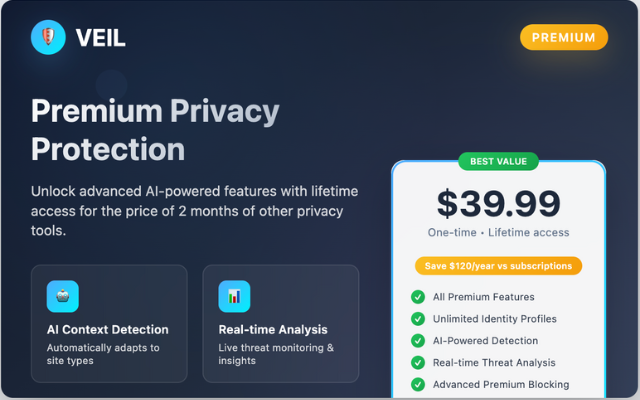 VEIL: Smart Context-Aware Privacy screenshot 9