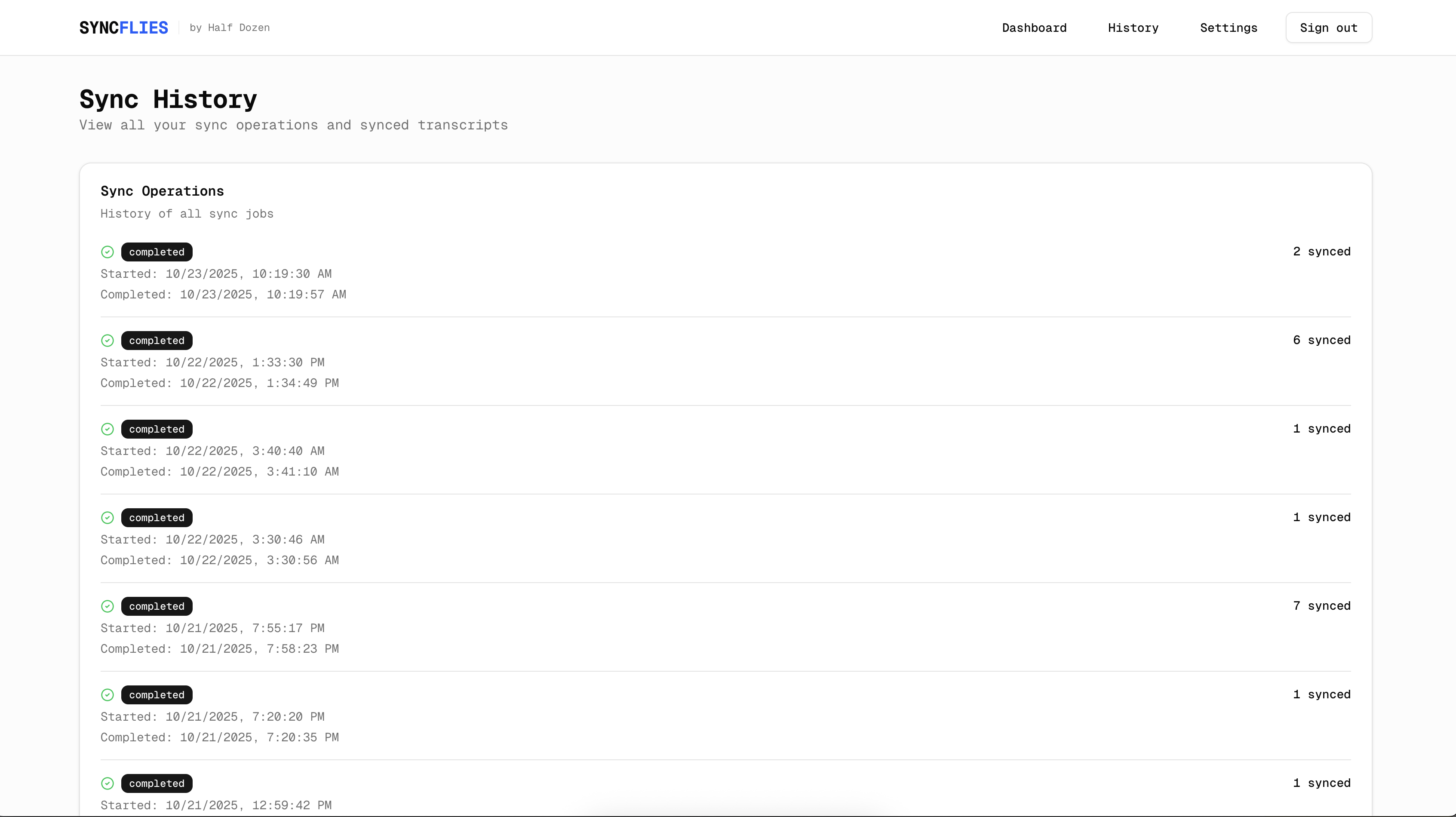 SyncFlies screenshot 9