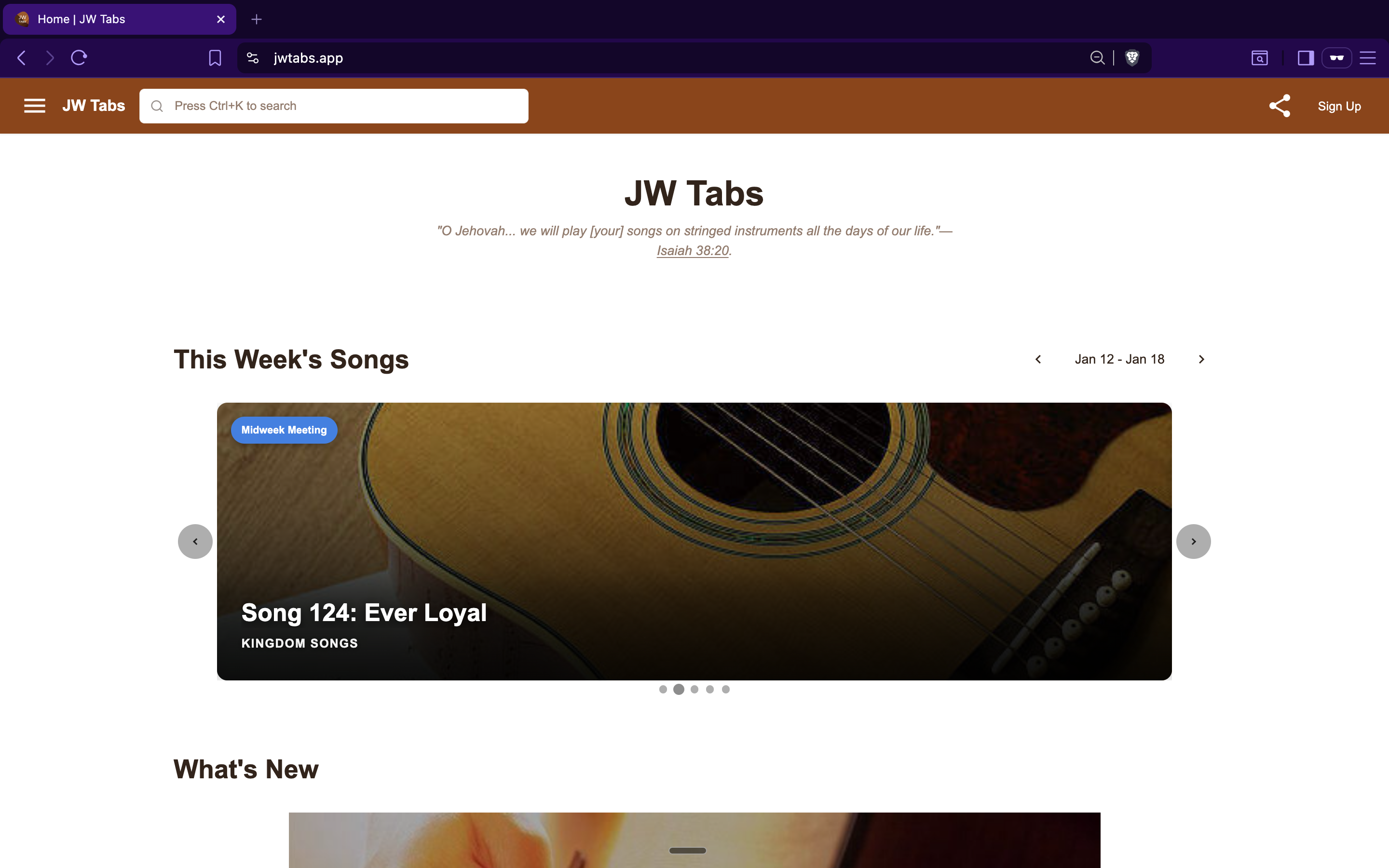 JW Tabs screenshot 4
