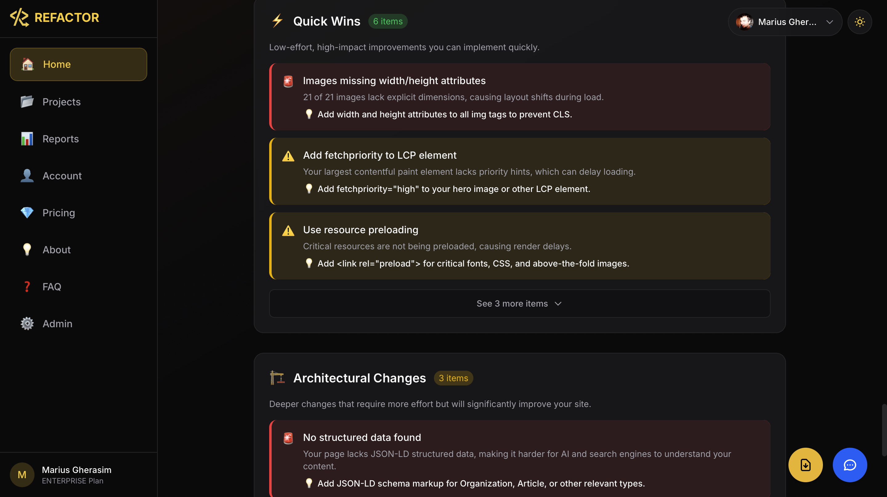 REFACTOR screenshot 5