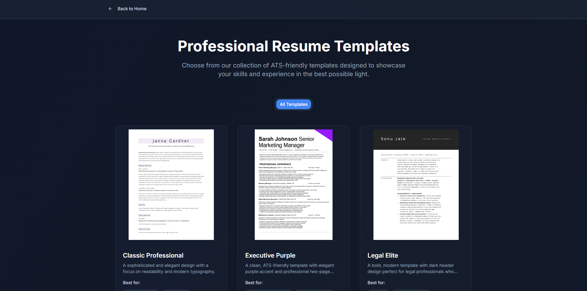 Resume Genie Pro screenshot 4