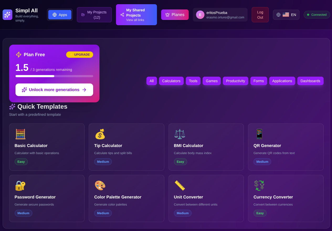 Simplall screenshot 3