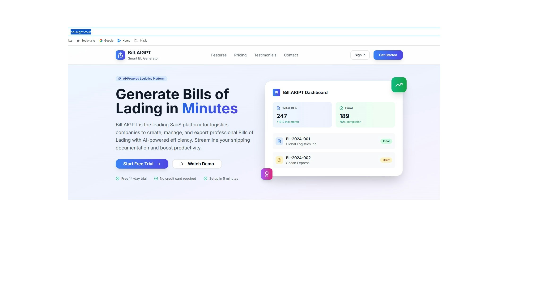 Bill.AIGPT screenshot 1