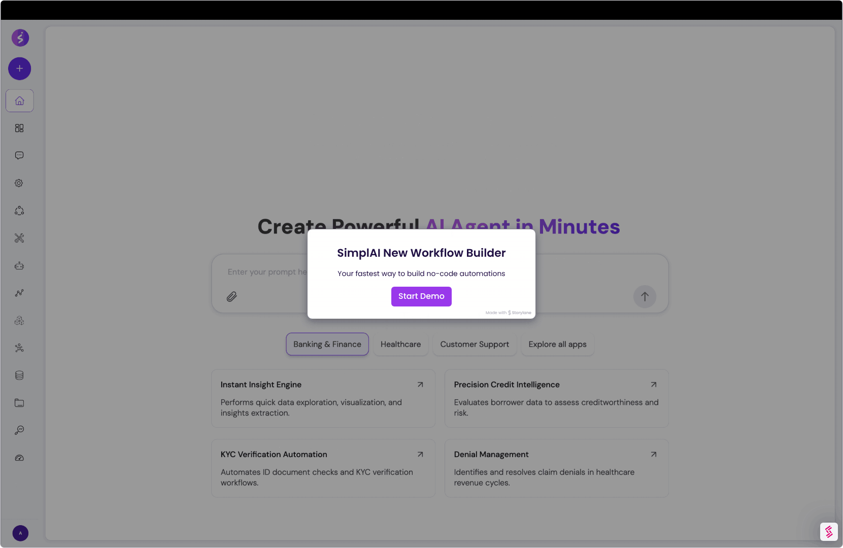 SimplAI New Workflow Builder screenshot 8