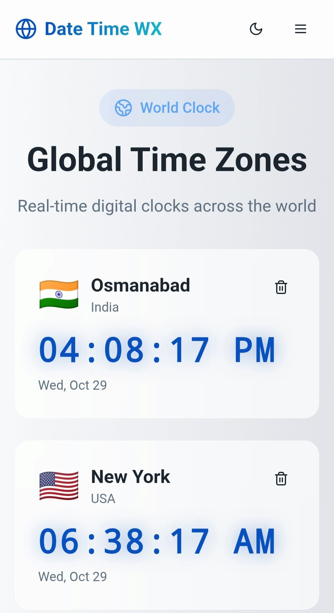 DateTimeWX screenshot 4