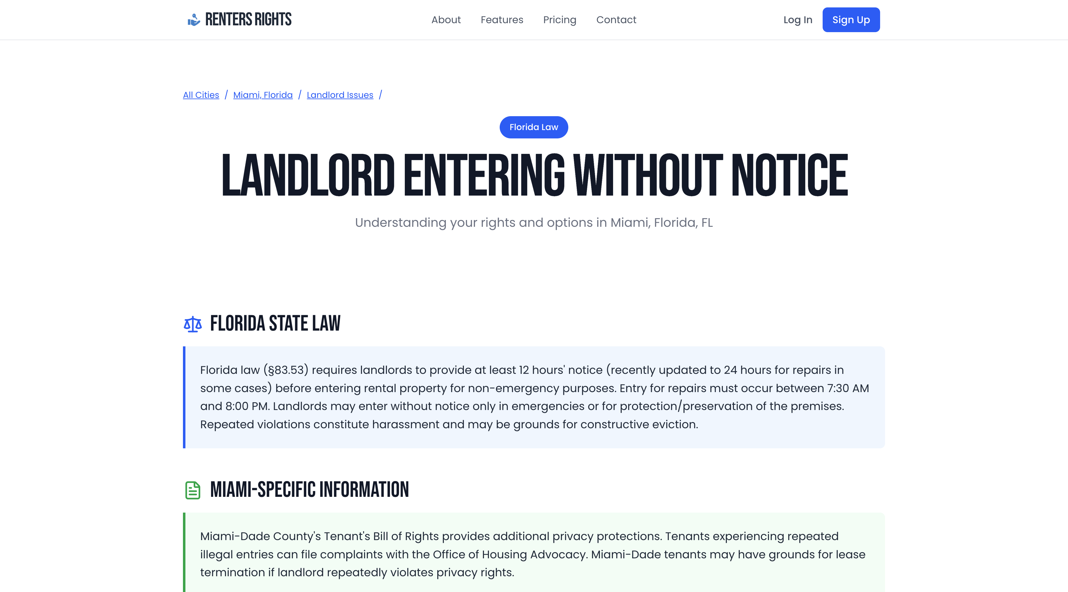 Renters Rights screenshot 5