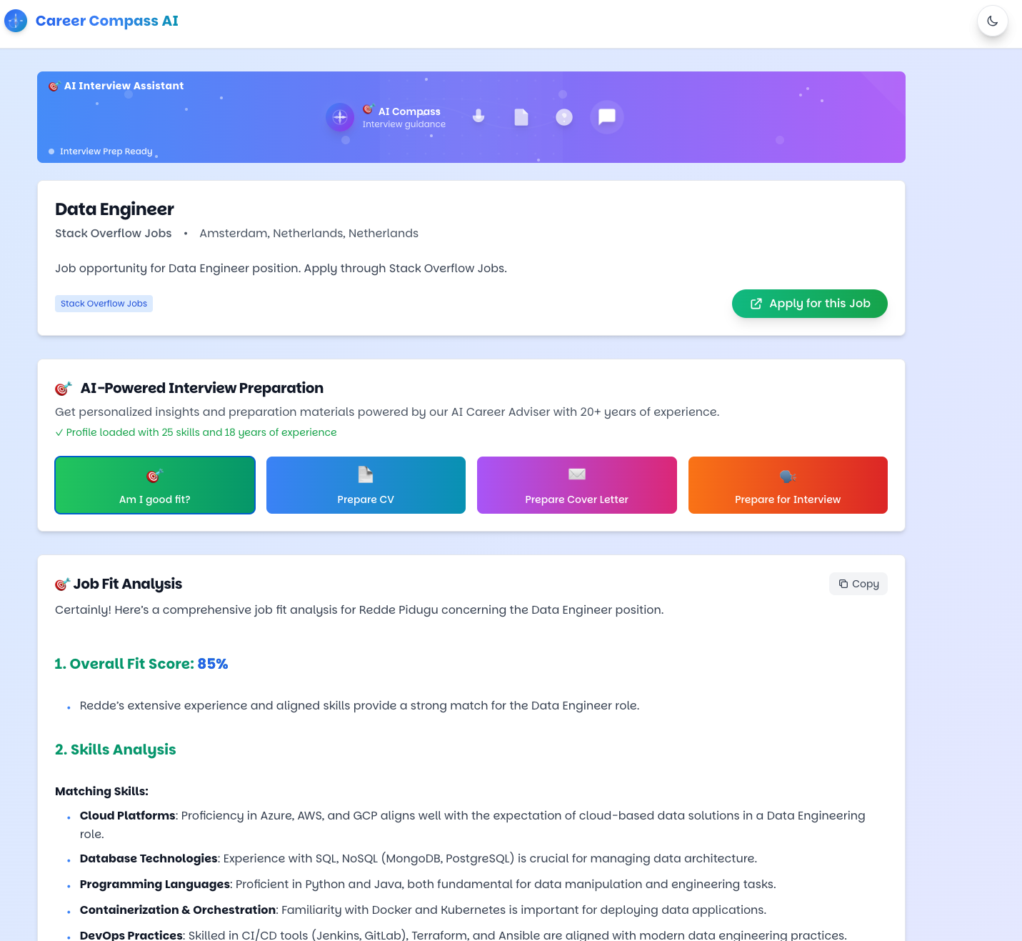Career Compass AI screenshot 5