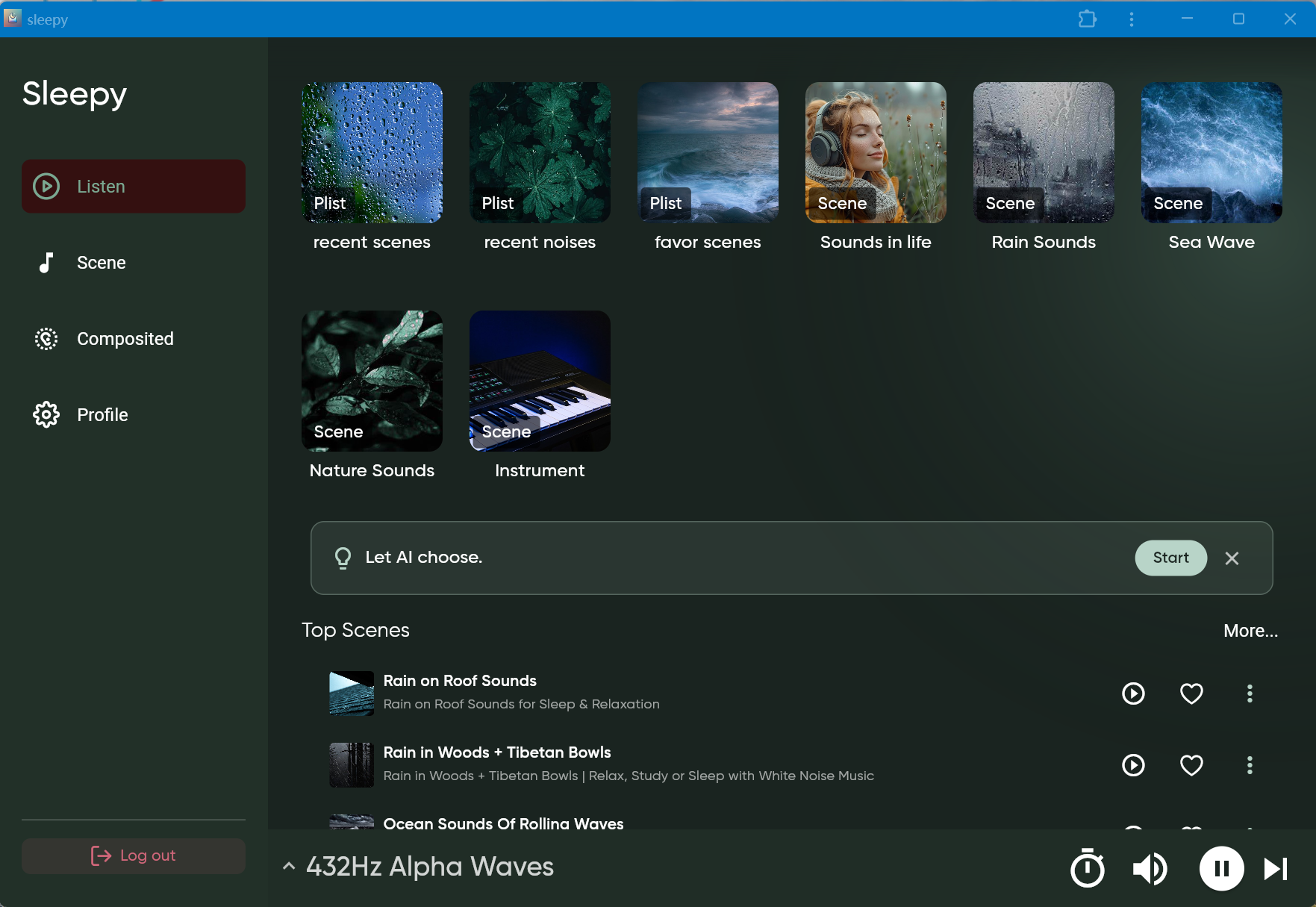 Sleep Music & White Noise screenshot 1
