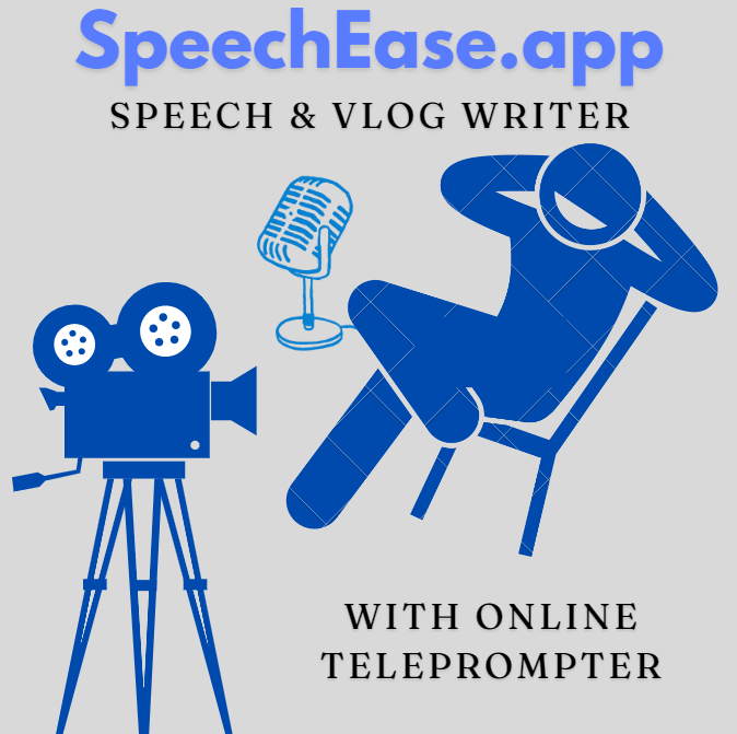 Speech writer & Vlog Writer screenshot 1