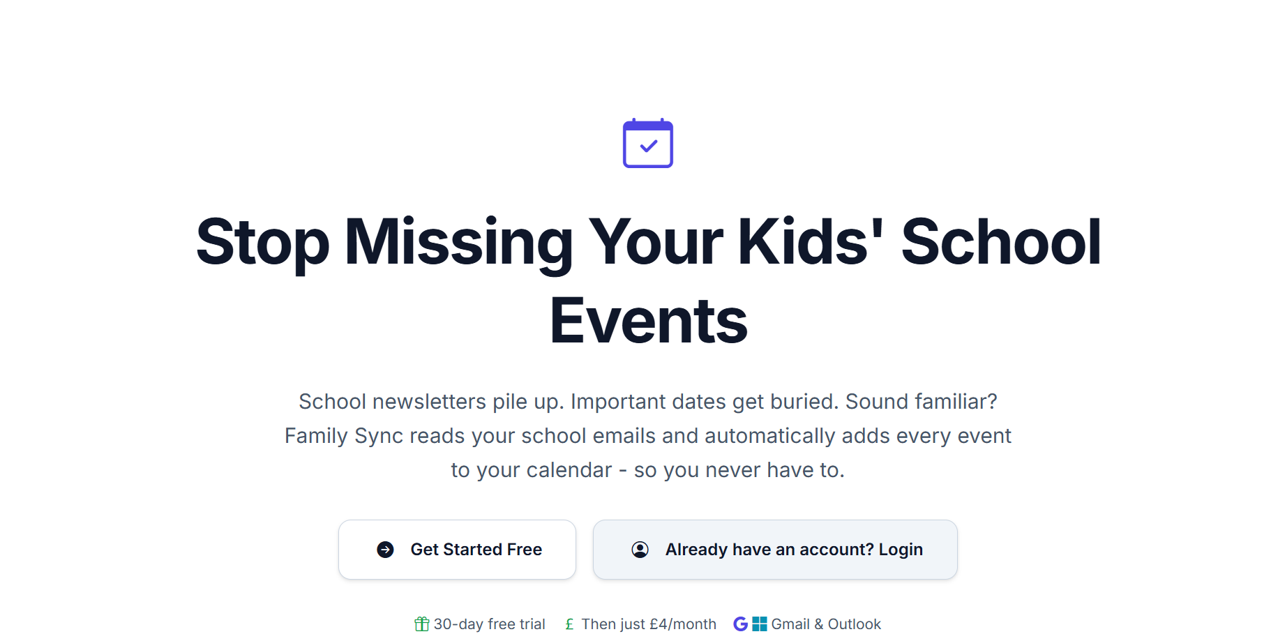 Family Sync Public Launch screenshot 1