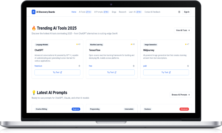 AI Discovery Boards