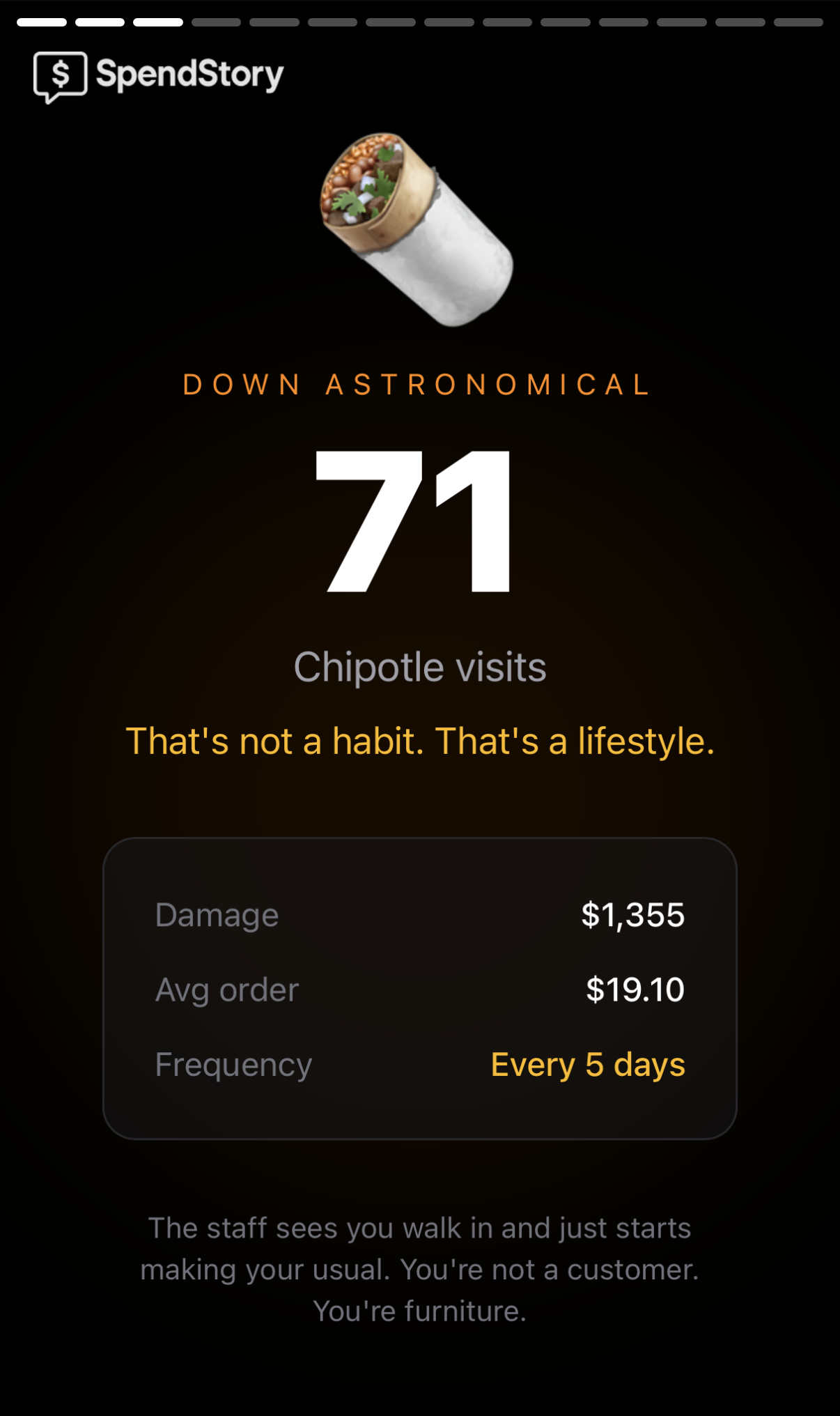 SpendStory screenshot 4
