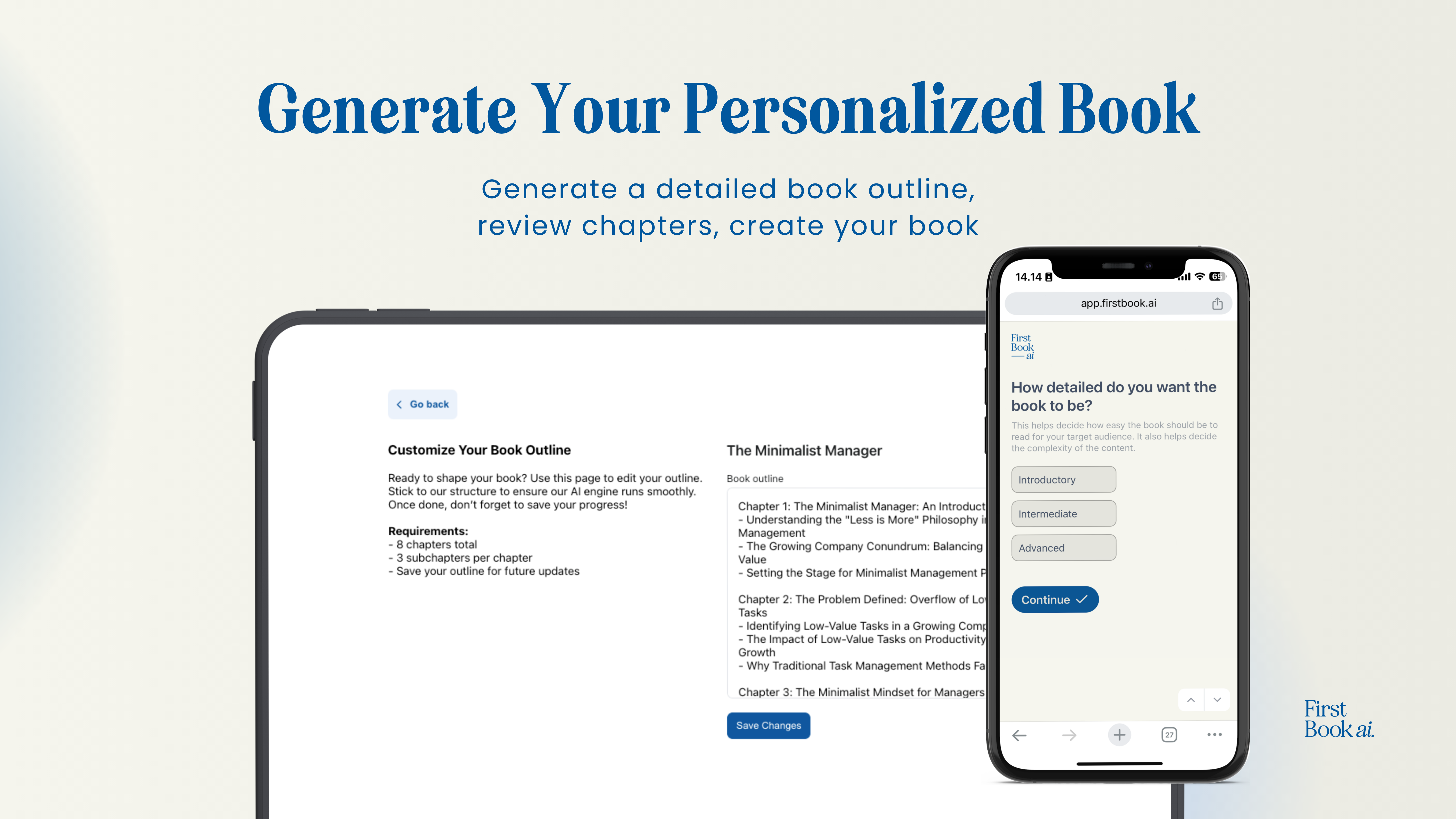 First Book ai screenshot 3