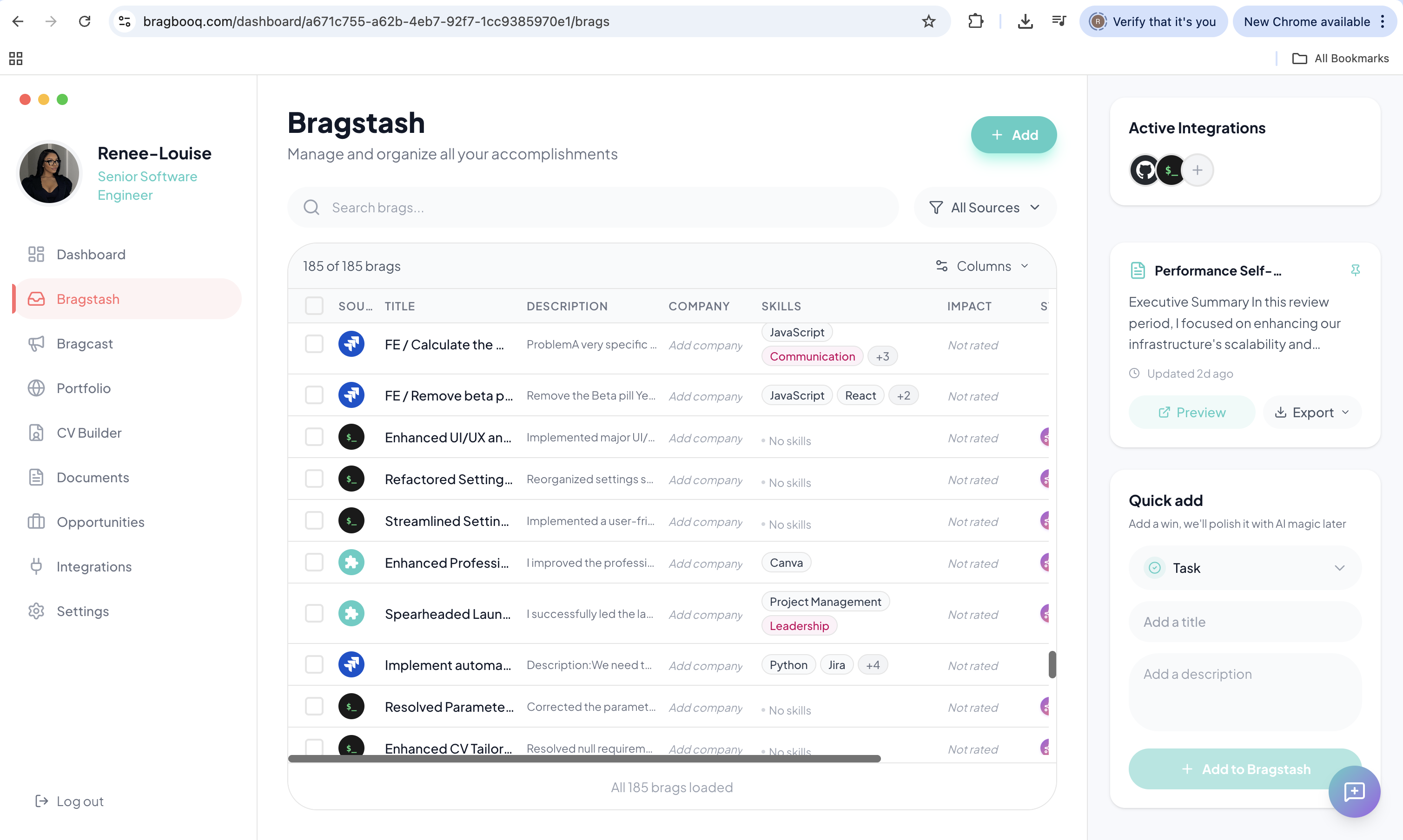 Bragbooq screenshot 16