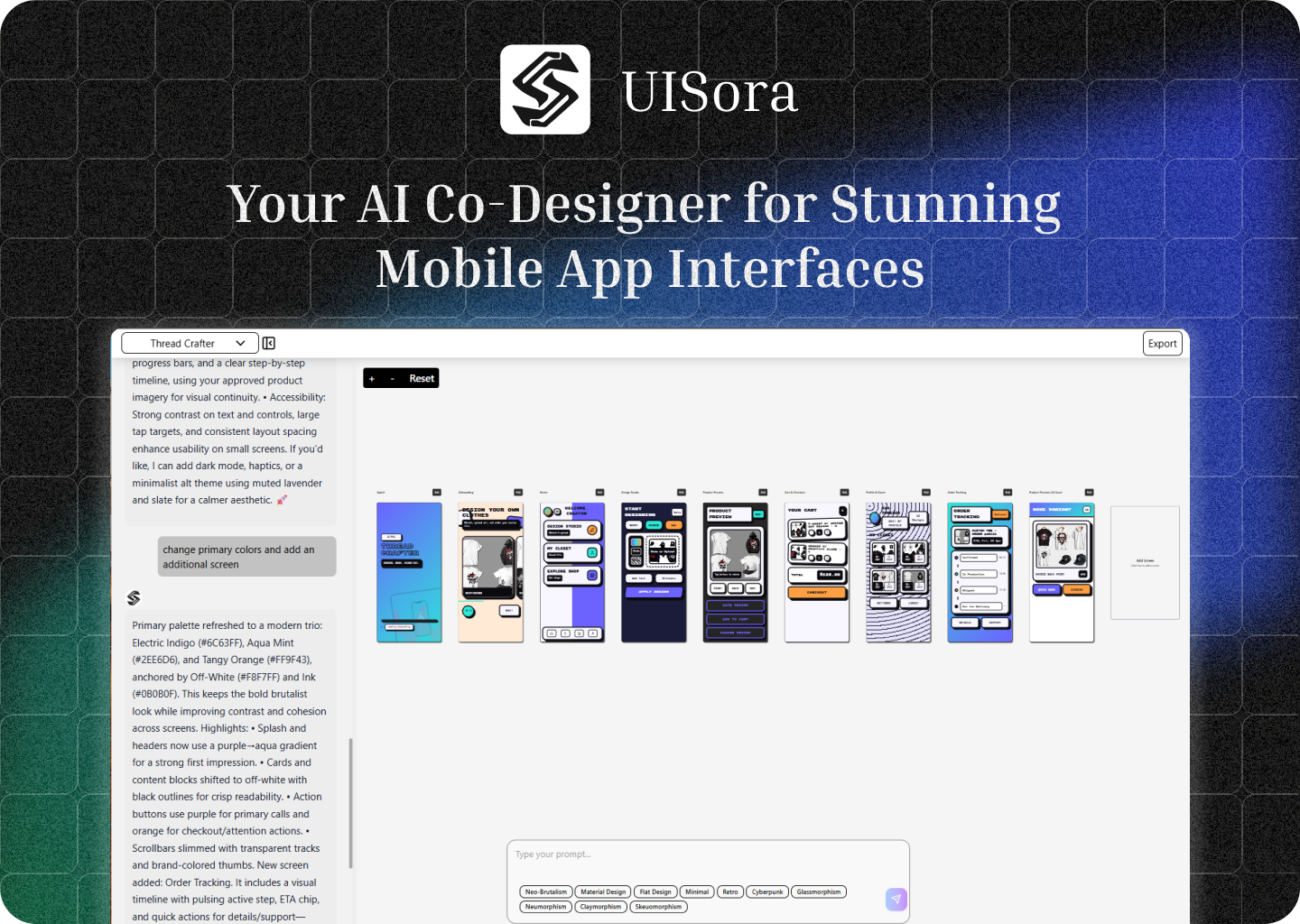 UISora screenshot 1