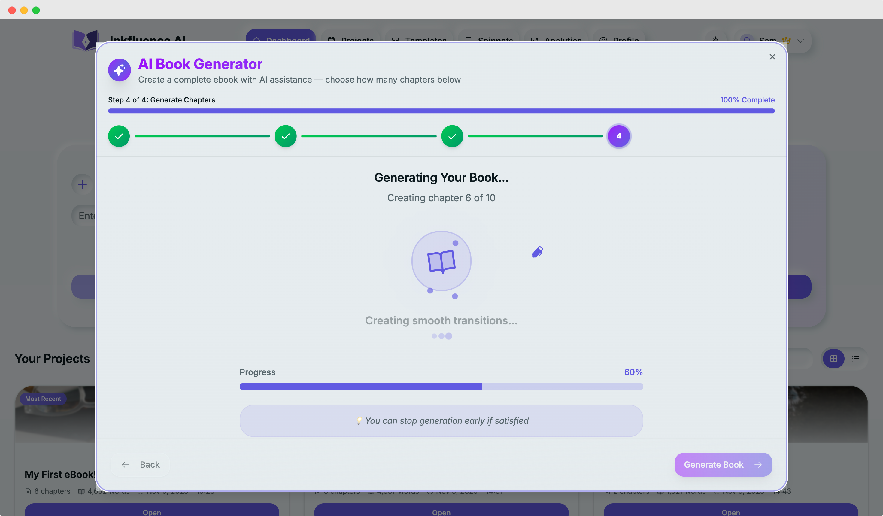 Inkfluence AI screenshot 2