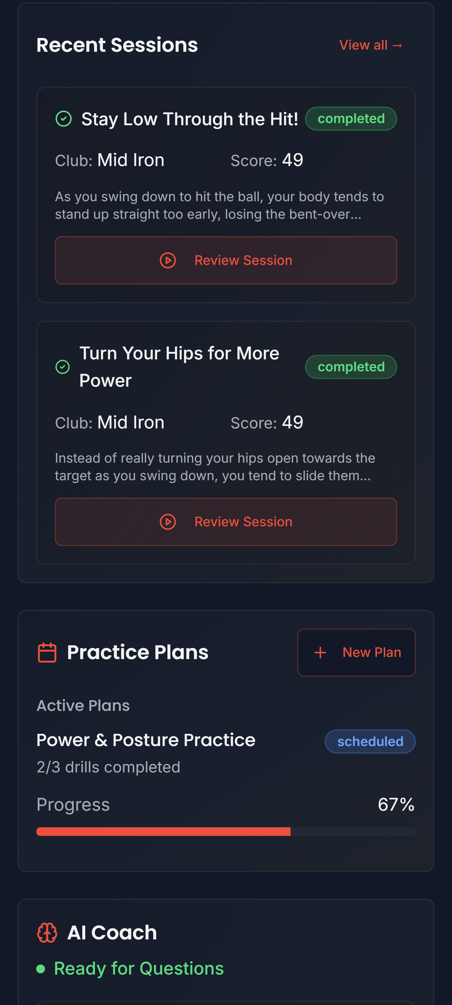 SwingSight screenshot 12
