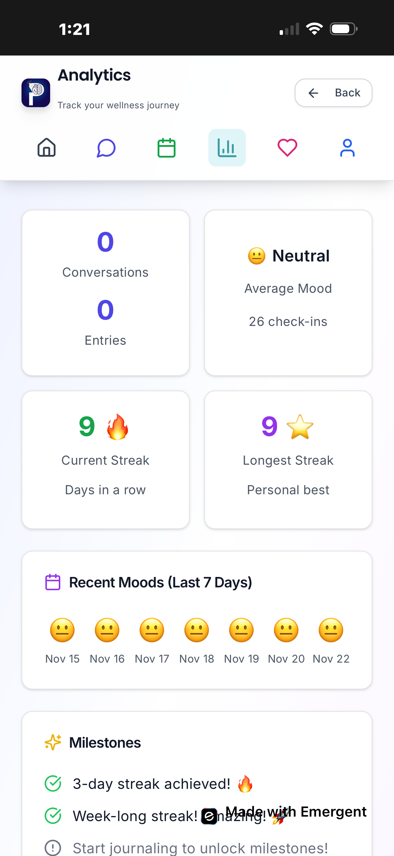 PsychPal screenshot 3