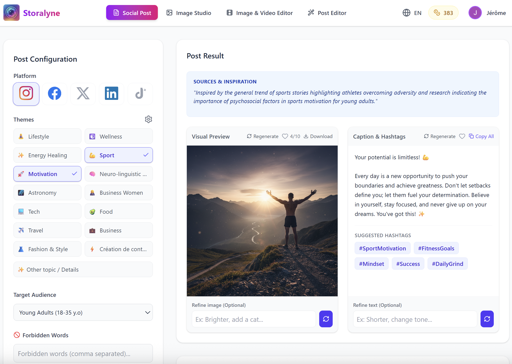Storalyne screenshot 2