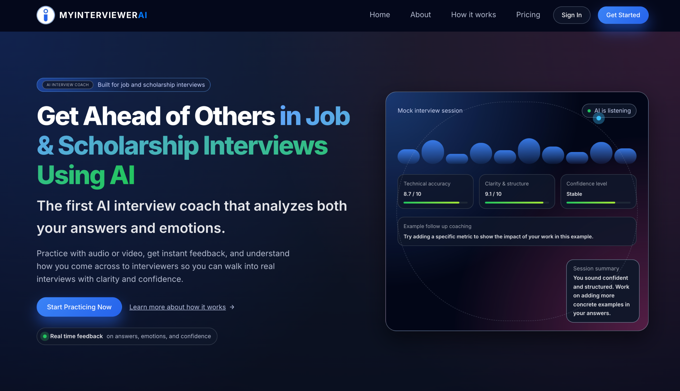 MyInterviewerAI screenshot 2