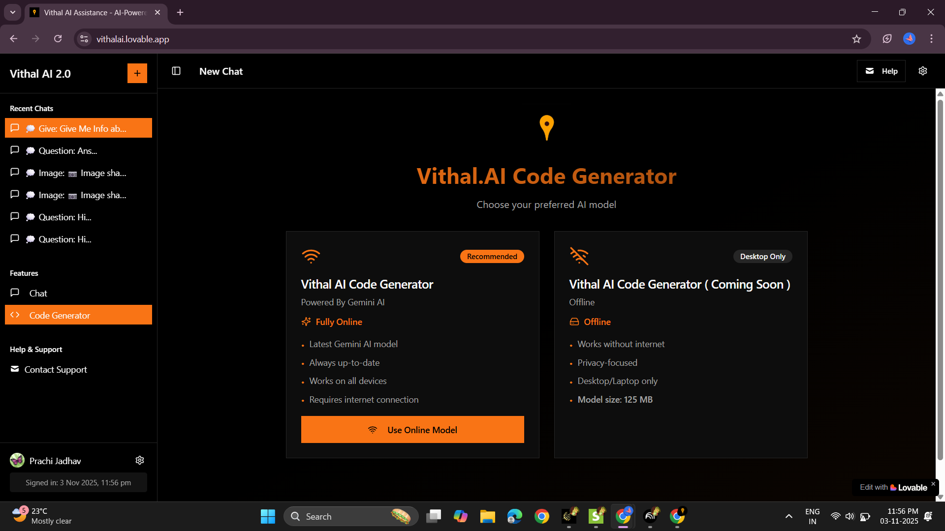 Vithal.Ai screenshot 3