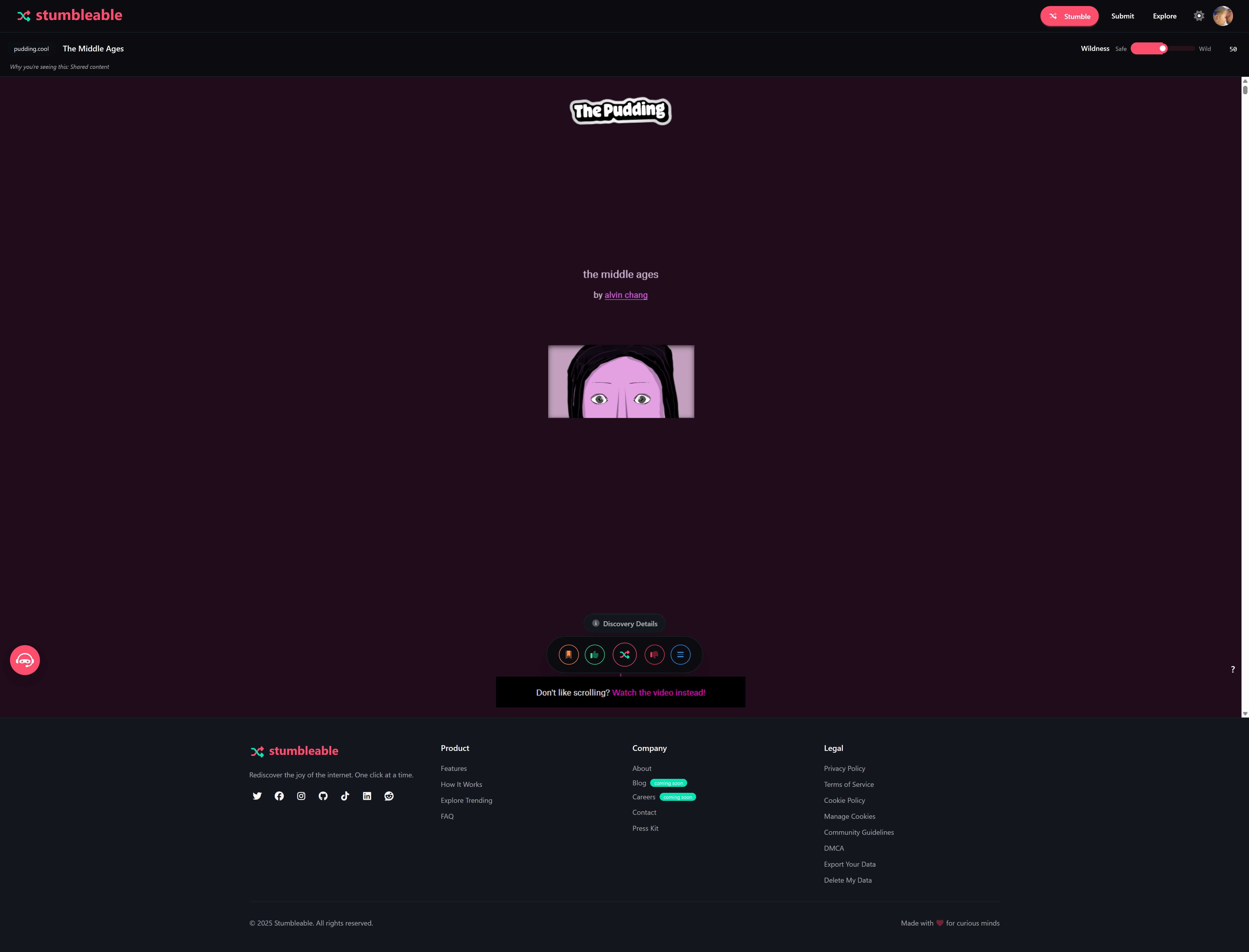stumbleable screenshot 3