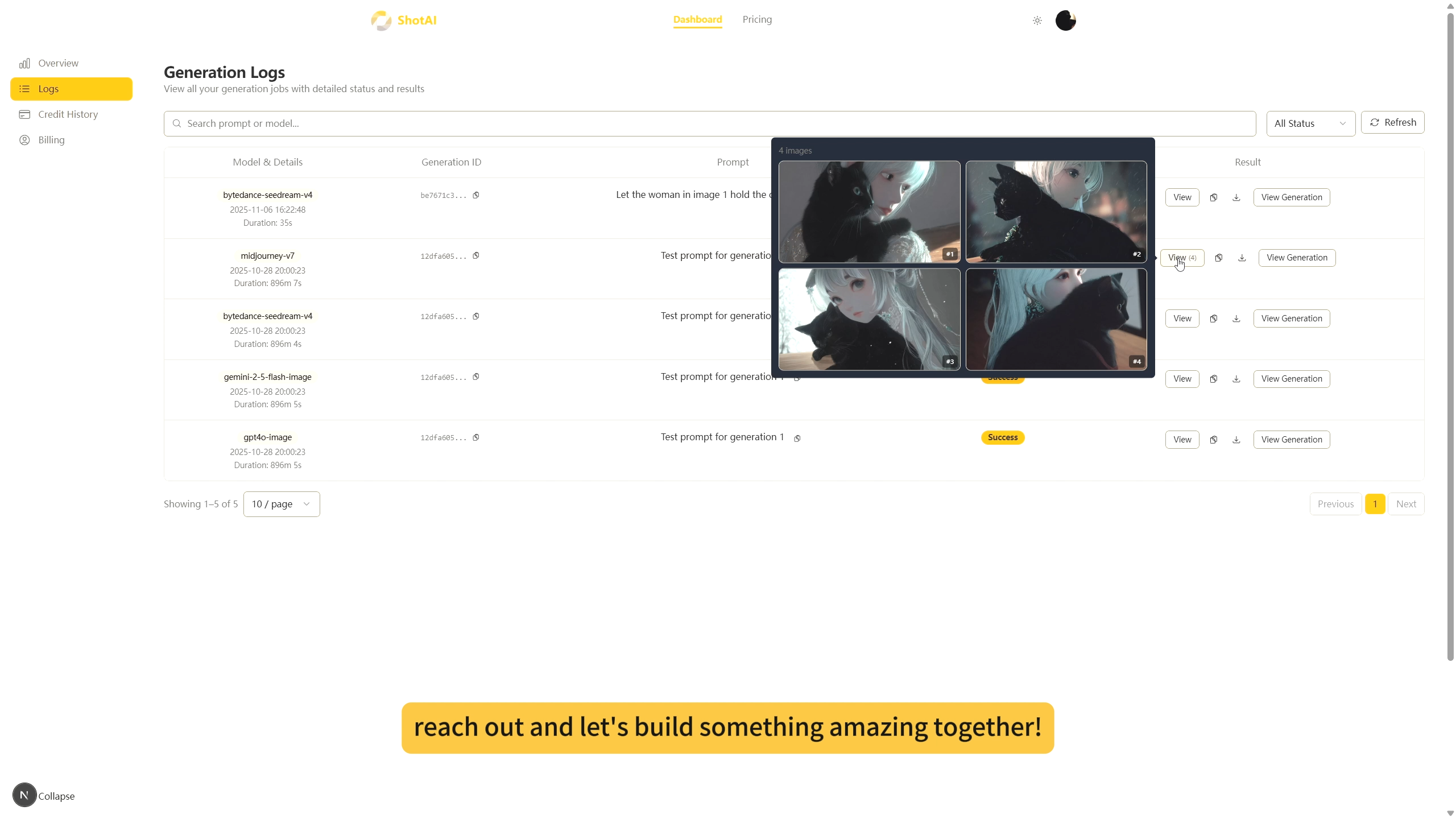 ShotAI screenshot 2
