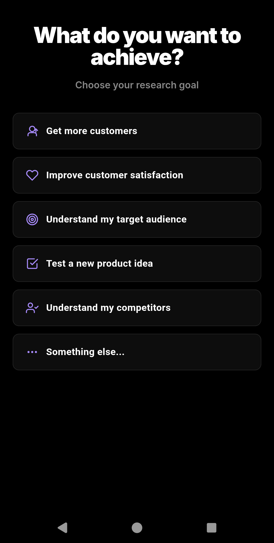 Fast Research for Founders screenshot 2