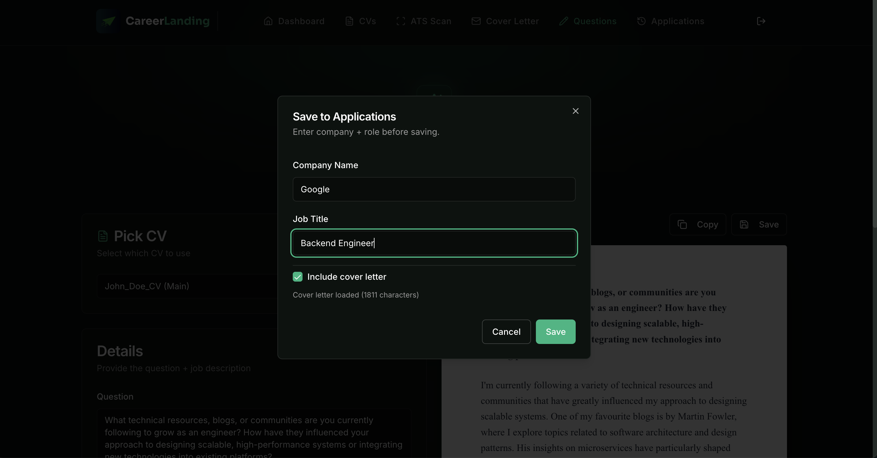 CareerLanding screenshot 5