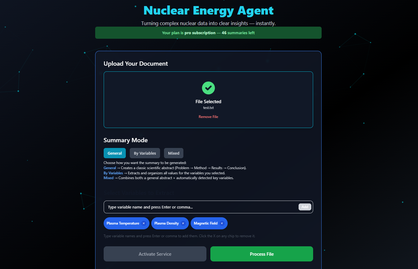 Nuclear Energy Agent screenshot 2