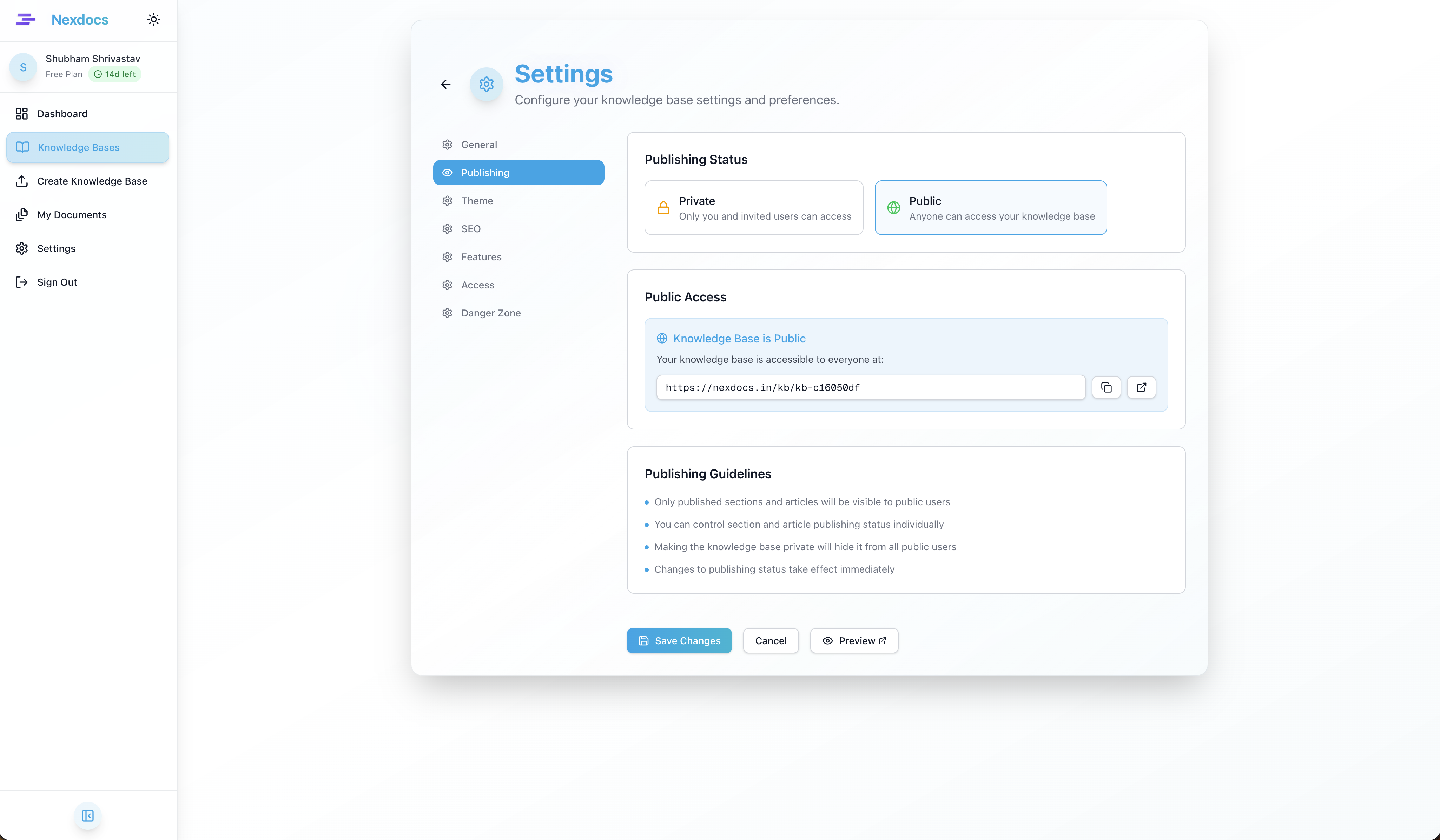 Nexdocs screenshot 8