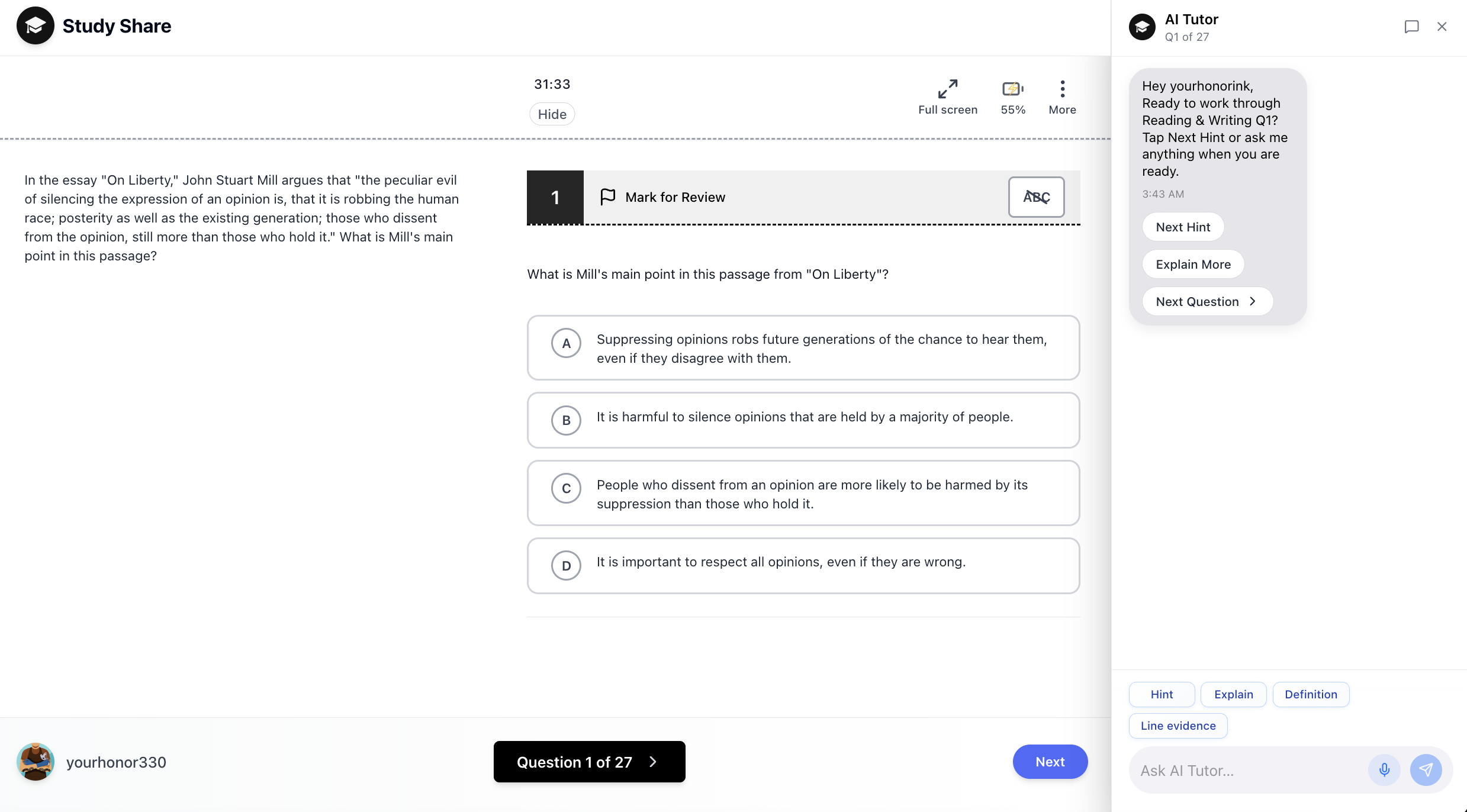 Study Share screenshot 2