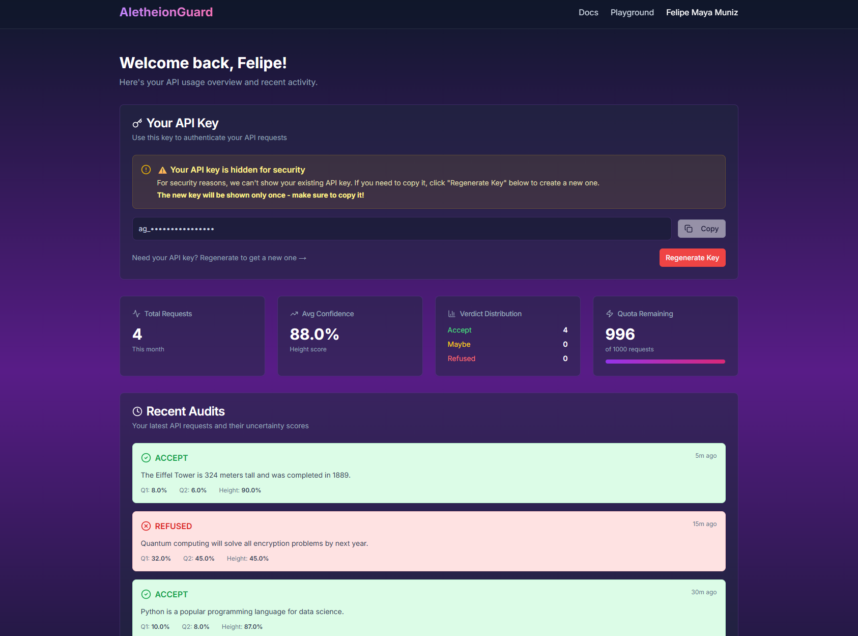 AletheionGuard screenshot 2