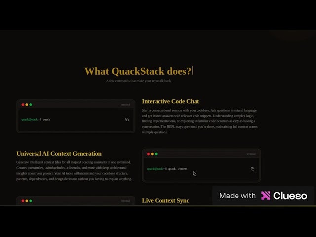 QuackStack screenshot 1