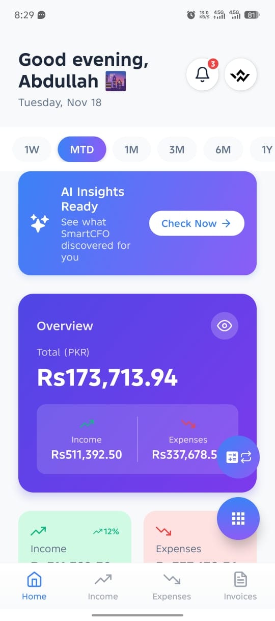 SmartCFO screenshot 8
