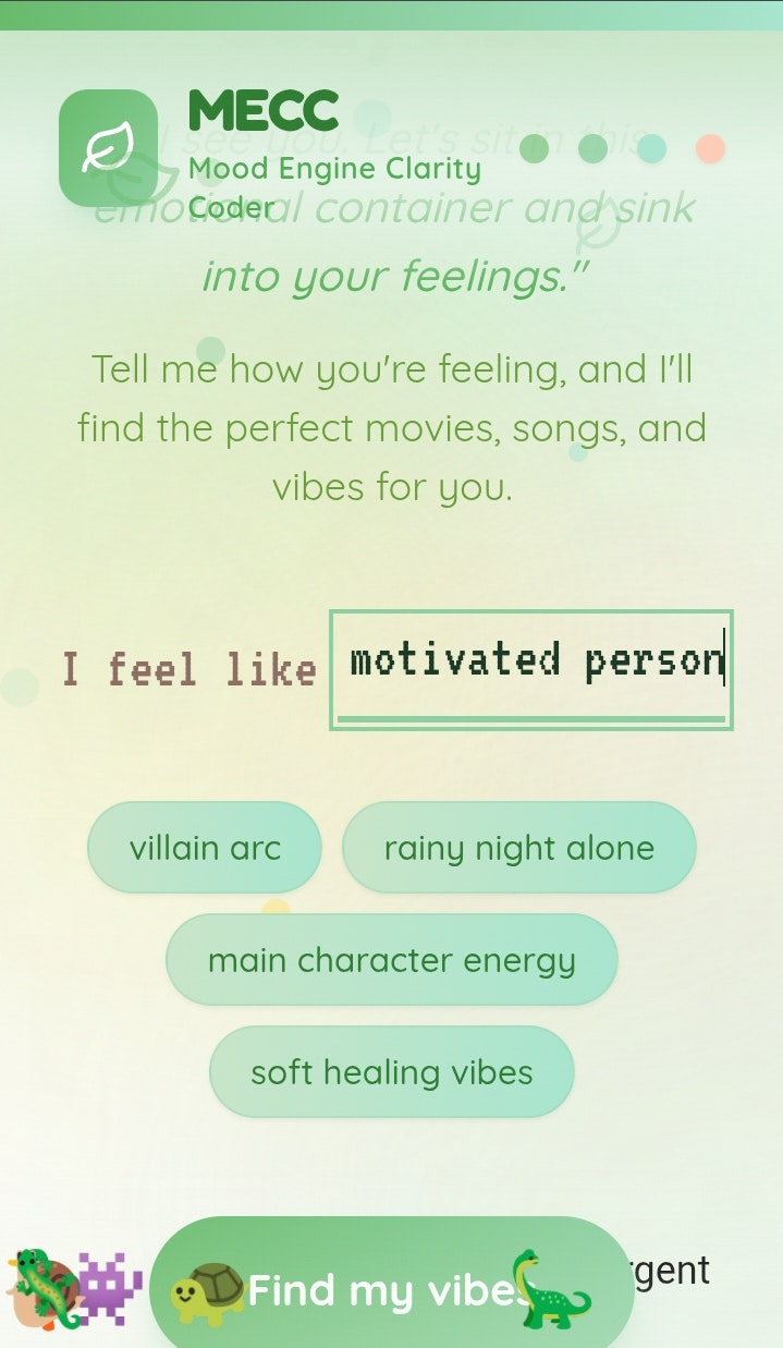 MECC - Mood and Emotion emphasizer screenshot 1