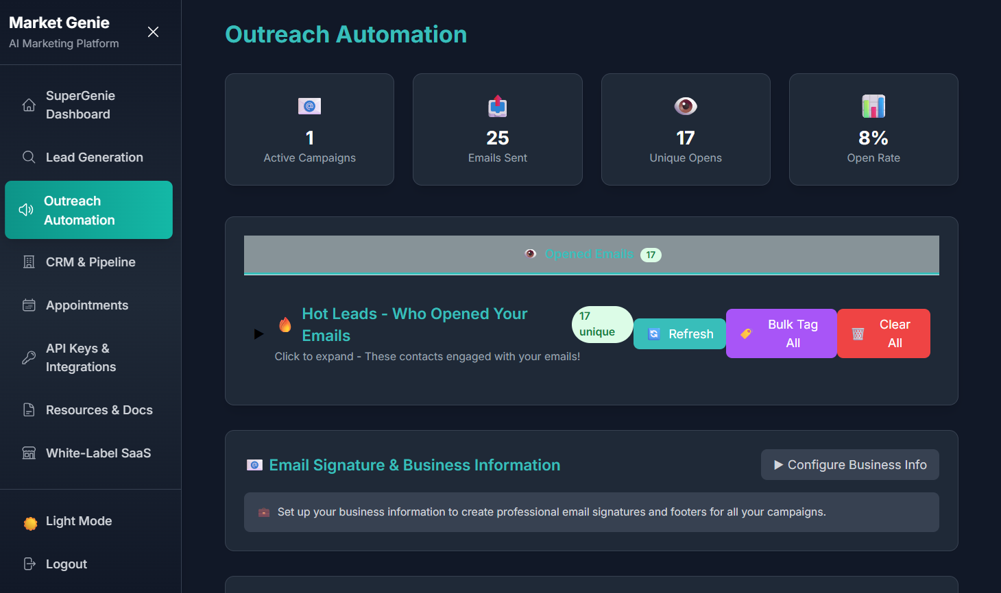 Market Genie: Your AI Marketing Co-Pilot screenshot 3