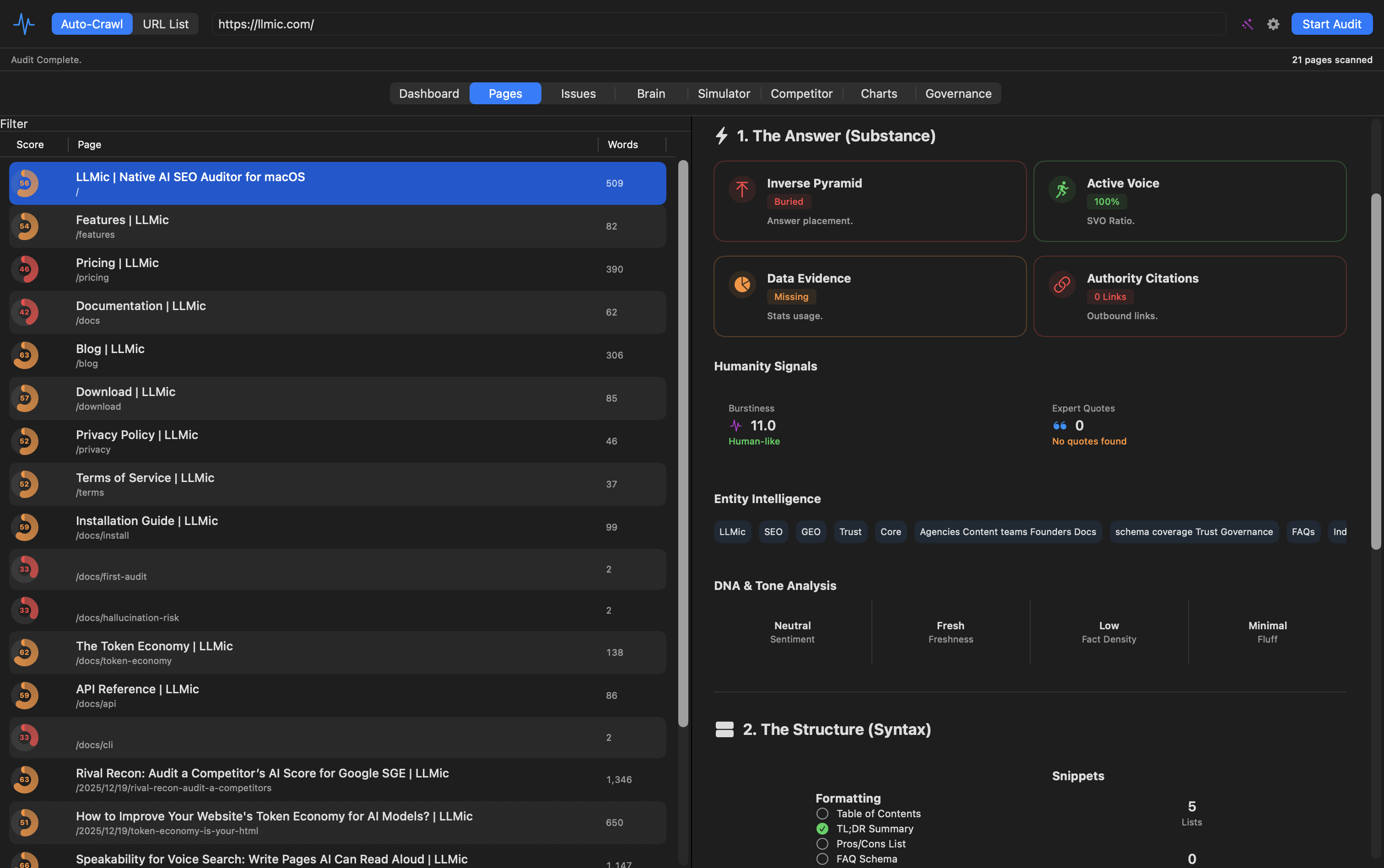LLMic screenshot 1