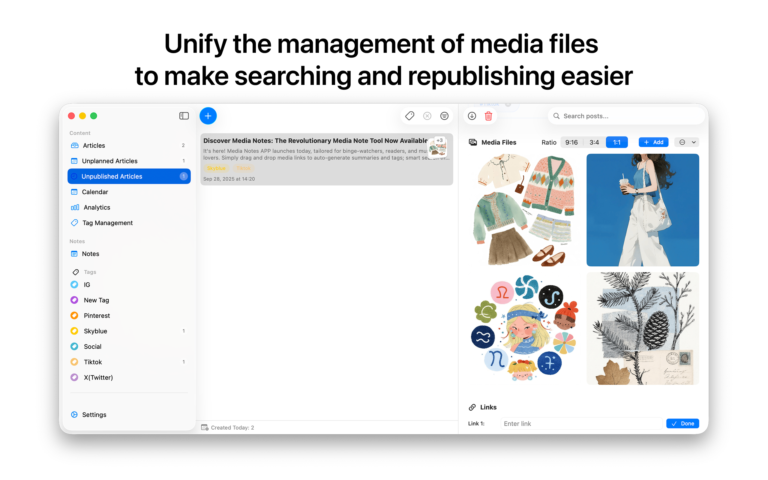 Media Notes screenshot 2