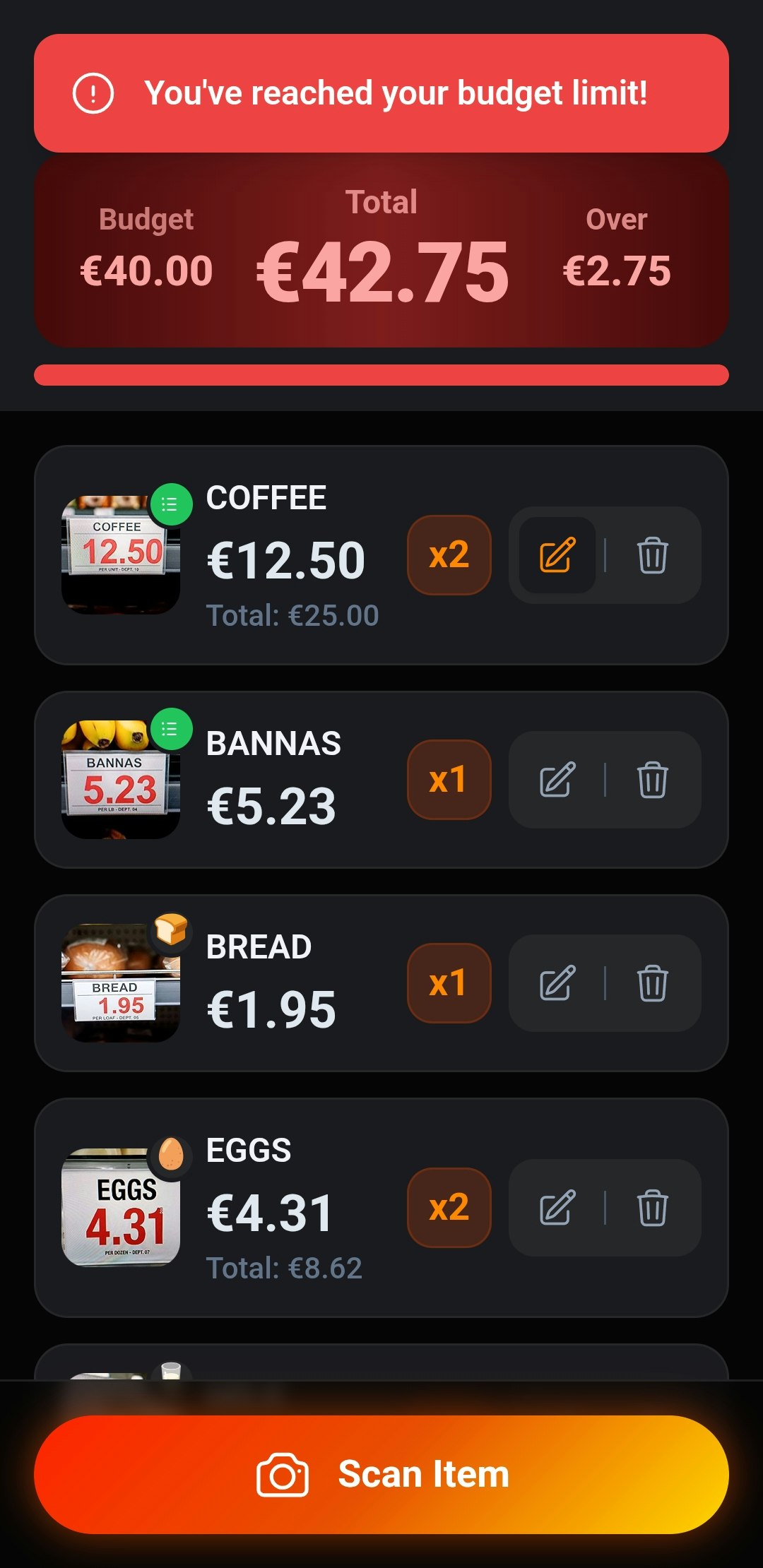 Cartculator screenshot 5