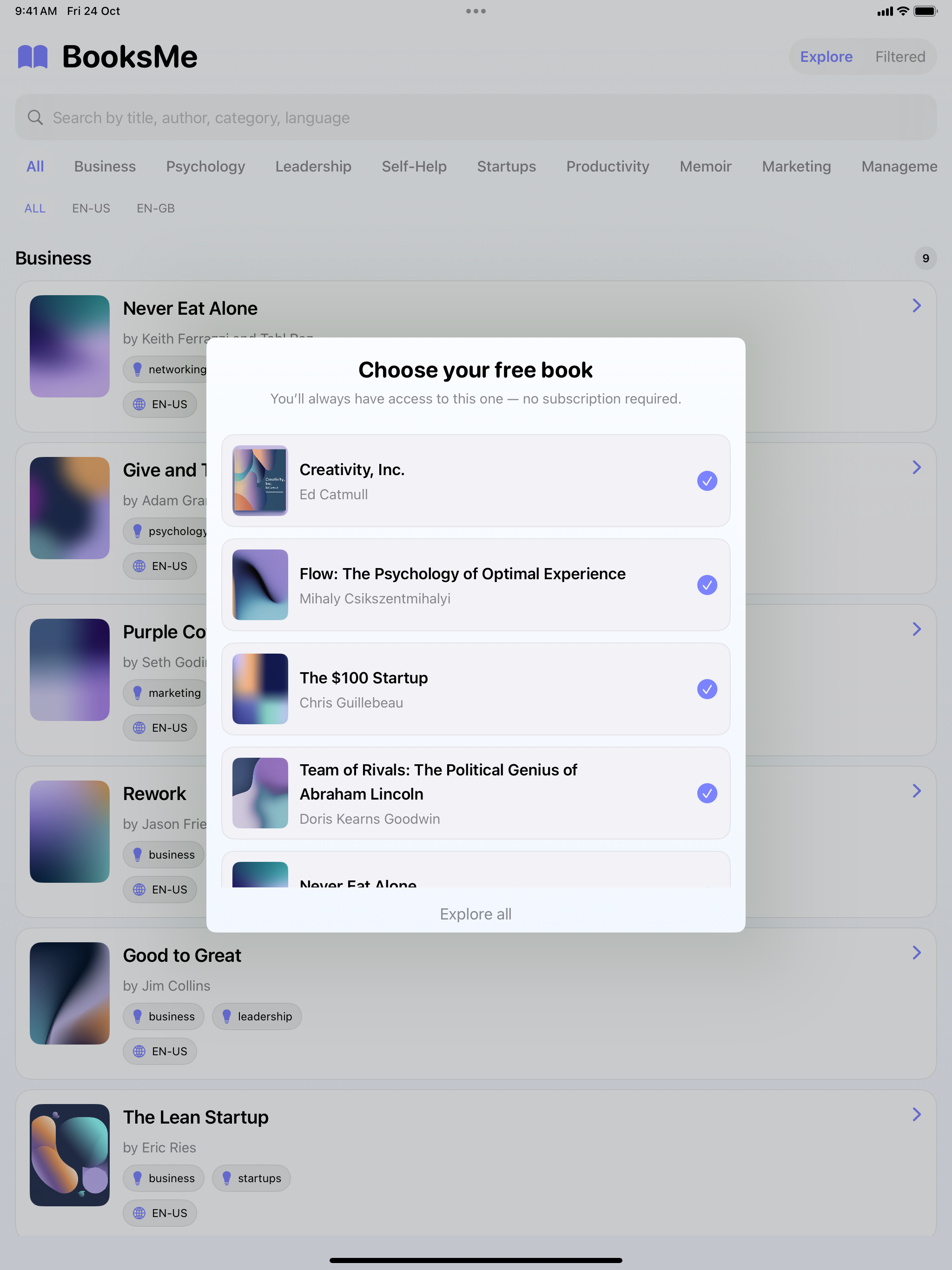 BooksMe screenshot 4