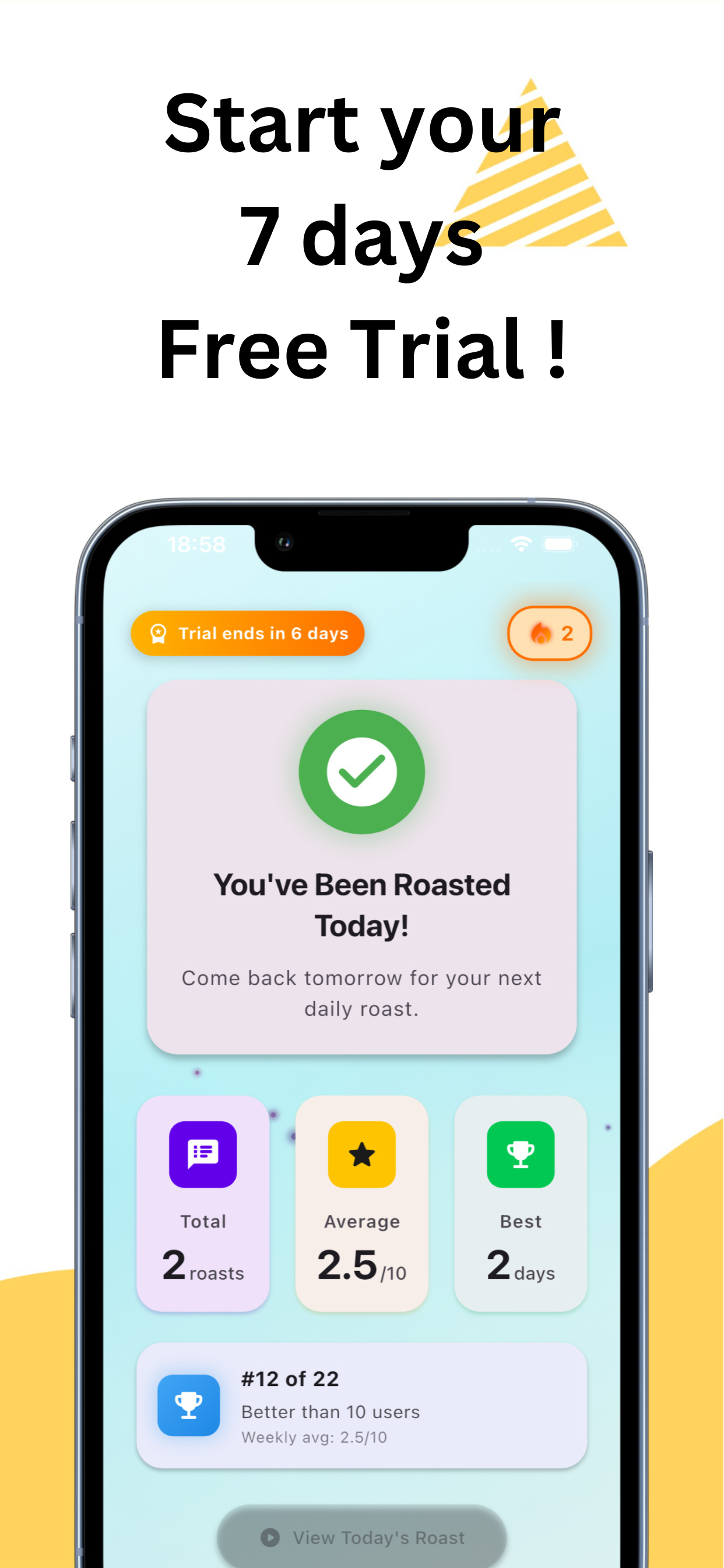 RoastMyDay screenshot 4