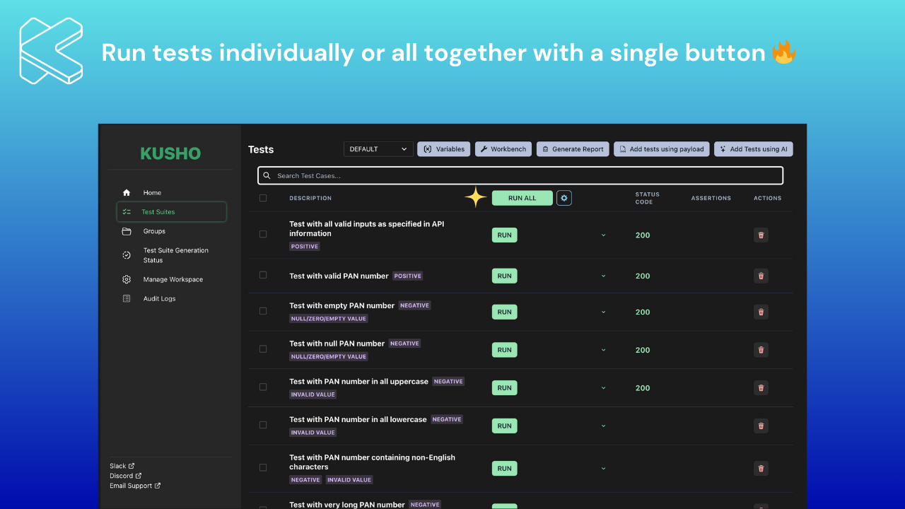 KushoAI screenshot 7
