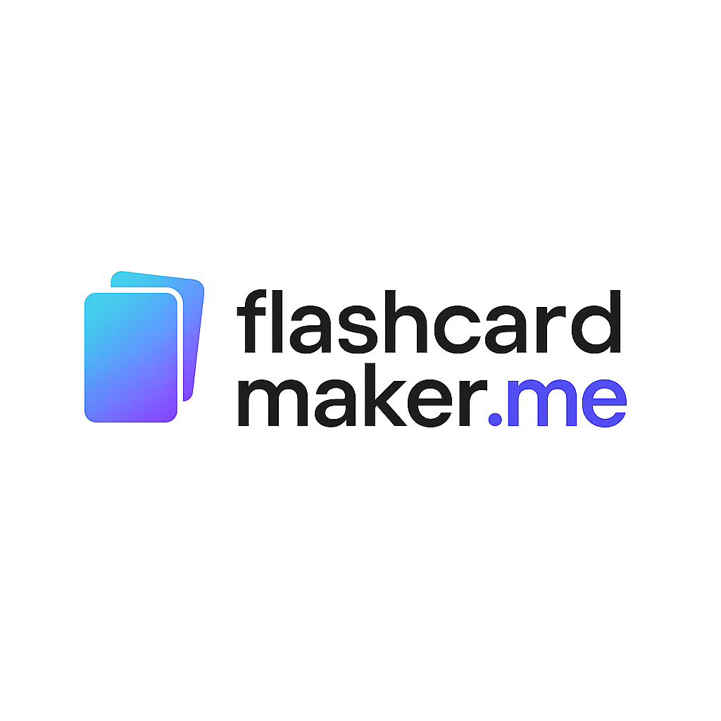 Flashcard Maker