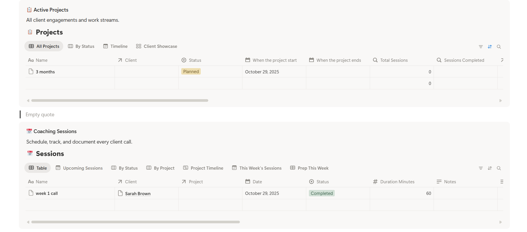 Coaching Business OS  screenshot 5