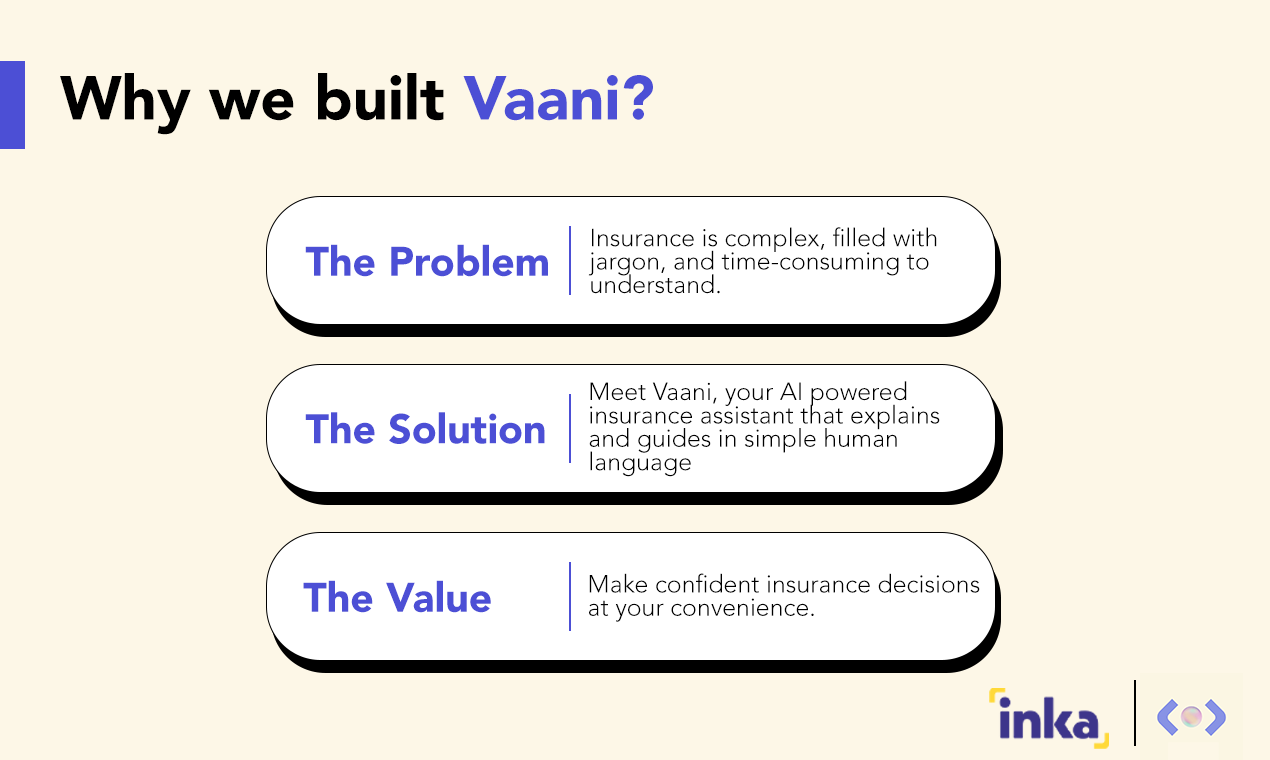 Vaani, Conversational AI in InsurTech screenshot 2