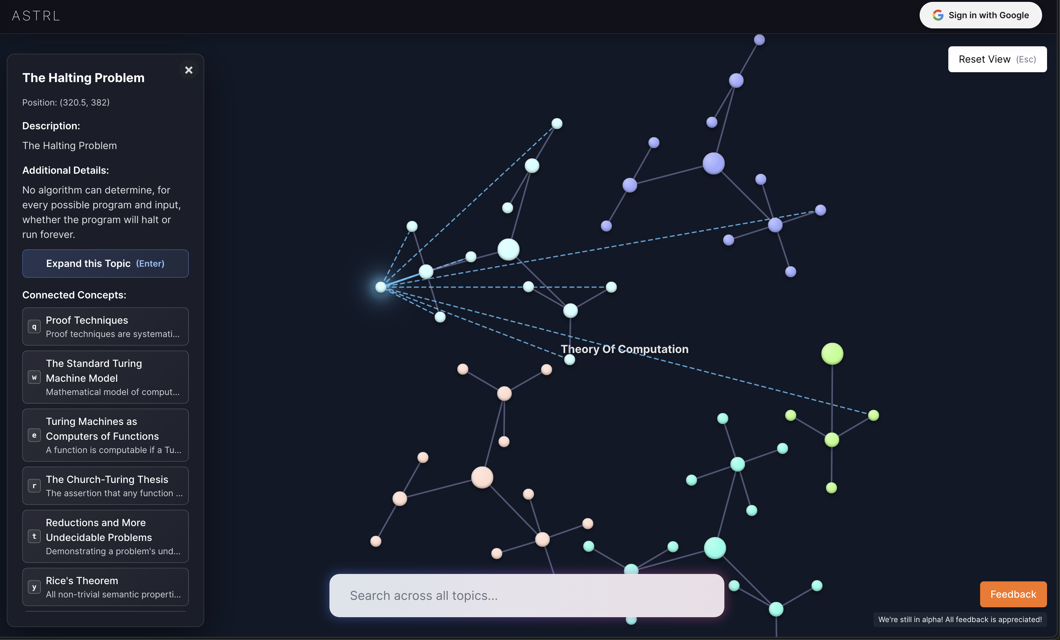 ASTRL screenshot 2