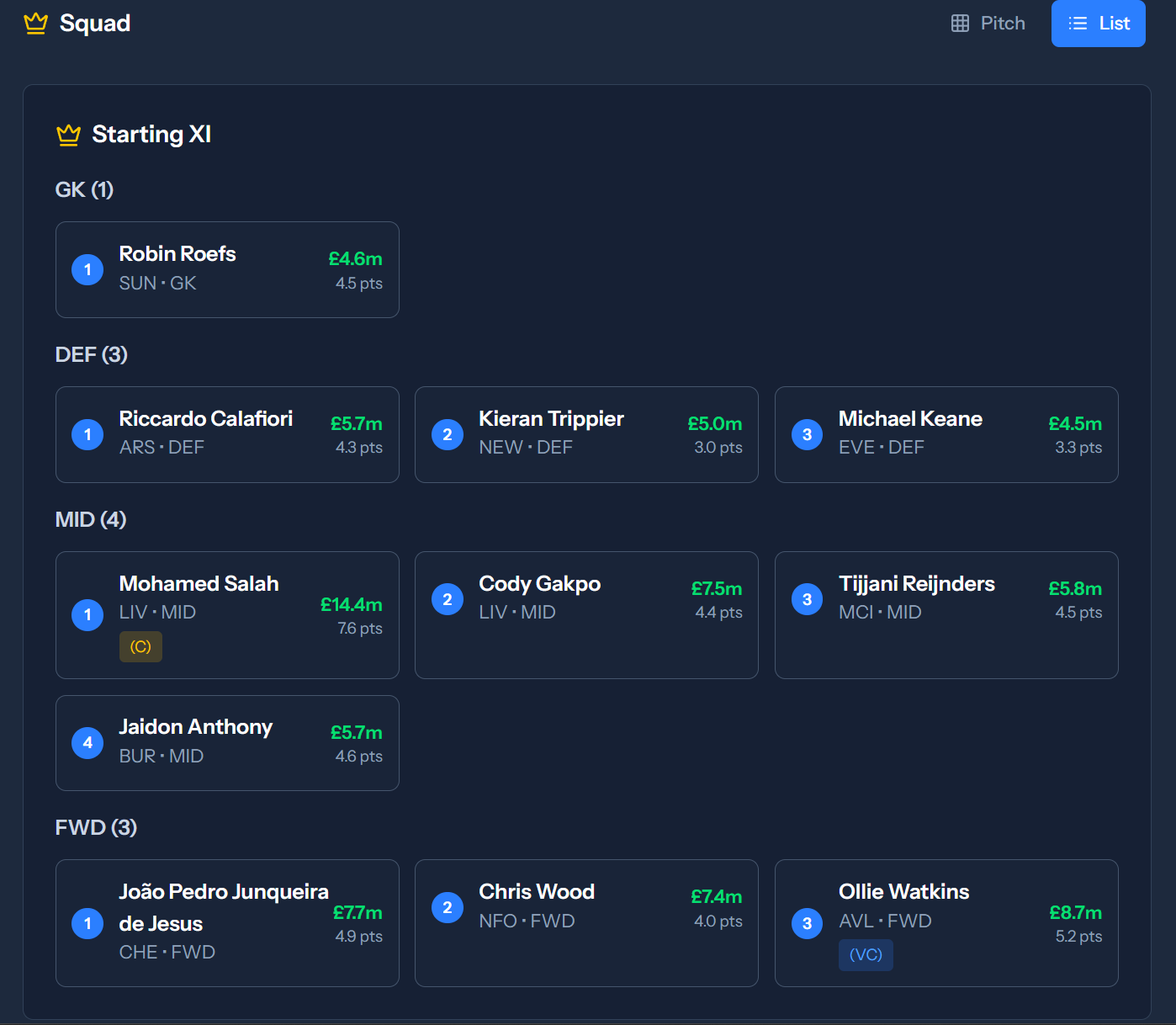 The AI Gaffer screenshot 3