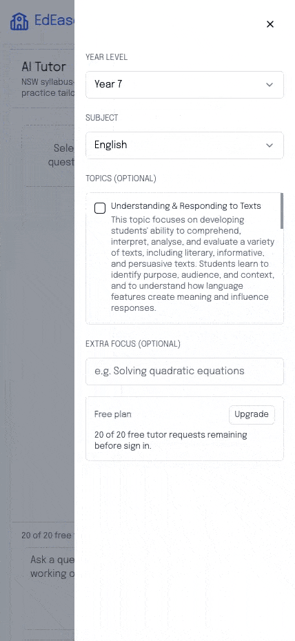 EdEase screenshot 2