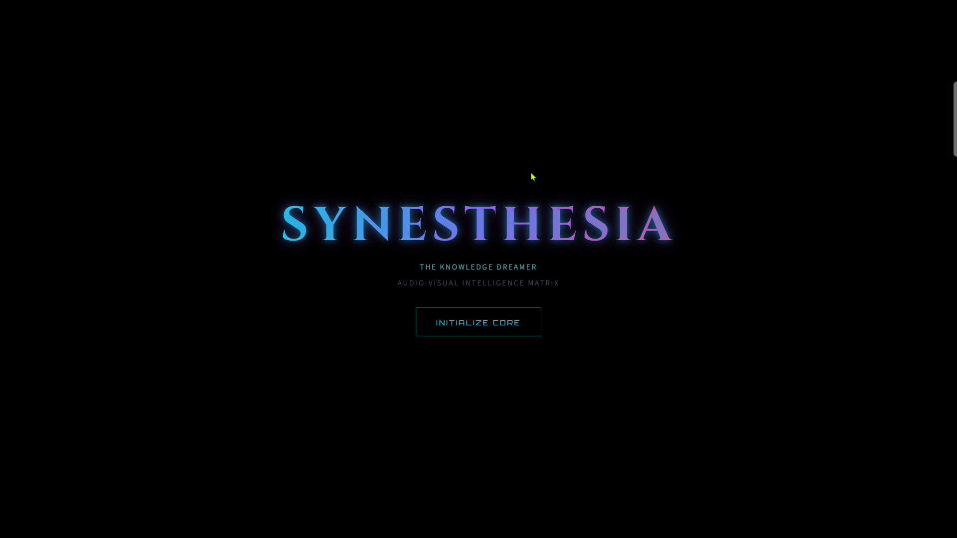 Synesthesia screenshot 1